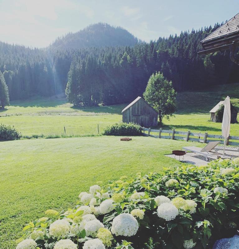 Die Alte Blaa Altaussee Exteriör bild